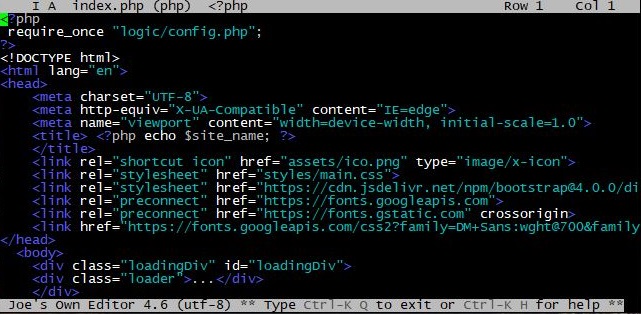 Текстовый редактор для Linux